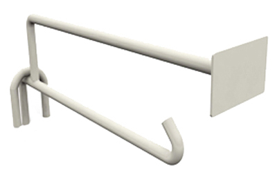 Hma1441 Wht 10 In. Hook Divider With A Bin Tag Holder - White - Pack Of 10