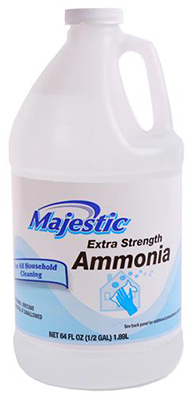 UPC 022609000106 product image for Majestic 2260900010 64 oz. Extra Strength Regular Ammonia Pack Of 8 | upcitemdb.com