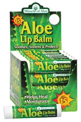22005 Aloe Lip Balm With Spf 15, Pack Of 24