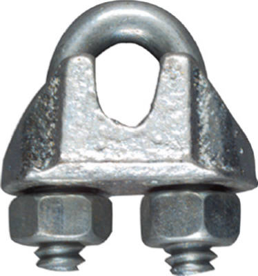 N248-278 0.13 In. Zinc Wire Cable Clamp, Pack Of 20
