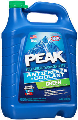 Pka0b3 1 Gallon Full Strength Concentrate Green Antifreeze & Coolant - Pack Of 6