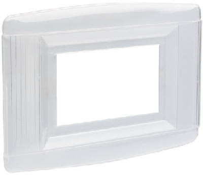 S1130cc5 Single-gang Wall Shield, Clear, Pack Of 5