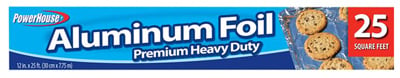 Personal Care 92799-5 Premium Heavy Duty Aluminum Foil - 12 In. X 25 Ft., Pack Of 24