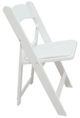 Pre Sales 2302 Resin Folding Chair - White, Pack Of 4