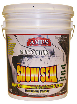 Ssc5 Snow Seal Premium Contractor Grade Roof Coating - Gallon, Bright White