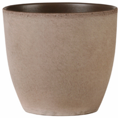 49162 Earth Round Ceramic Indoor Planter, 6.25 In. - Pack Of 4