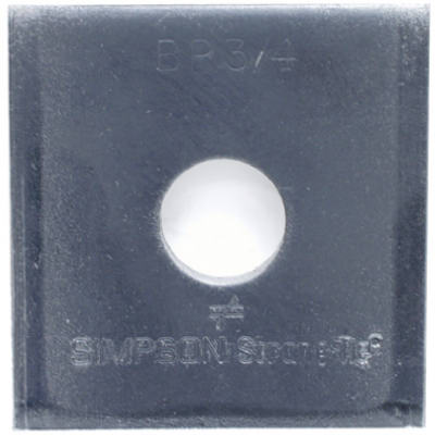 Bp 3-4-west 0.75 In. Bearing Plate, Pack Of 80