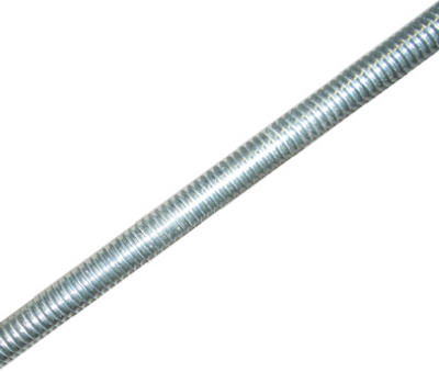 11007 0.25 - 20 X 12 In. Threaded Steel Rod, Pack Of 5