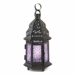 10016122 Light Purple Moroccan Lantern