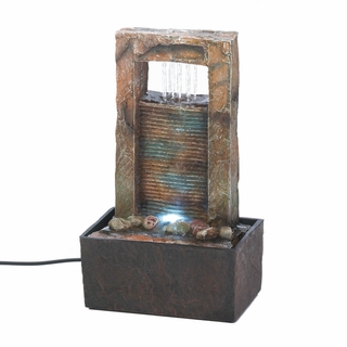 10016894 Cascading Water Tabletop Fountain