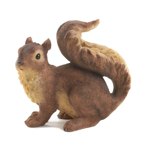 10016955 Curious Squirrel Garden Statue