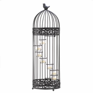 D1232 Birdcage Staircase Candle Stand