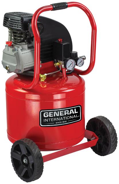 Ac1104 2hp 11 Gal. Vertical Oil-lubricated Electric Air Compressor With Wheels