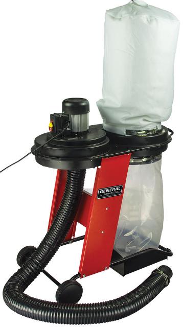 Bt8010 Portable 17 Gallon Dust Collector System With Wheels