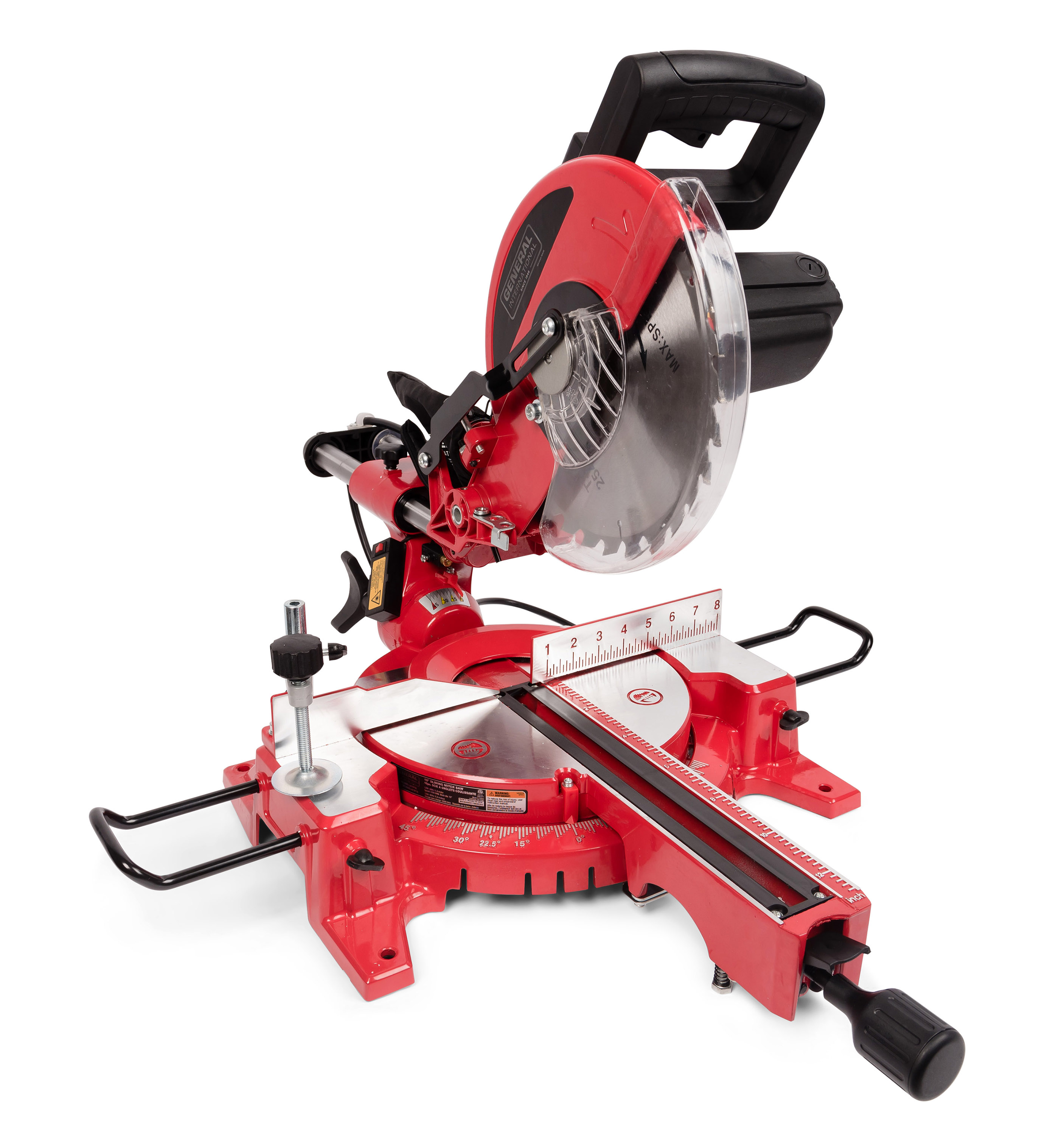 Ms3005 10 In. 15a Sliding Miter Saw With Laser Alignment System