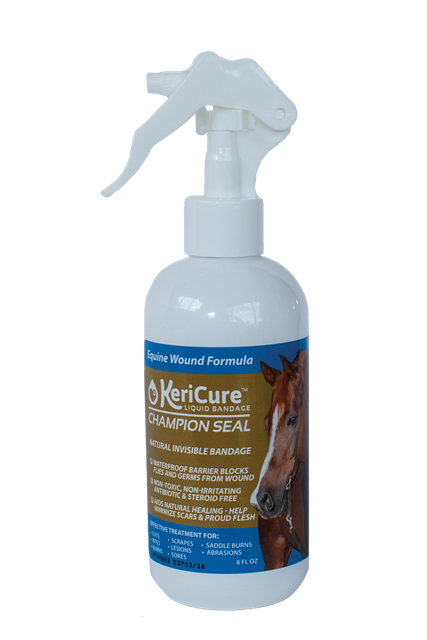 8 Fl Oz. Champion Seal Liquid Bandage For Horses And Livestock