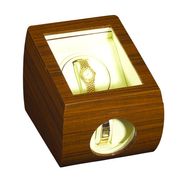 Watch Winder Box - Winds 1 Holds 2 Watches