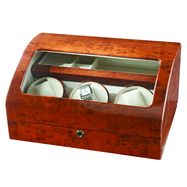 Watch Winder Box - Winds 3 Holds 2 Watches