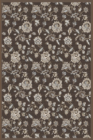 3475-0042-brown Pisa Rectangular Brown Traditional Turkey Area Rug, 7 Ft. 10 In. W X 10 Ft. 6 In. H