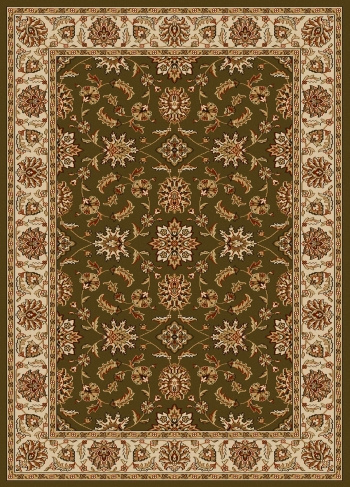1592-1060-sage Como Rectangular Sage Green Traditional Italy Area Rug, 3 Ft. 3 In. W X 4 Ft. 11 In. H