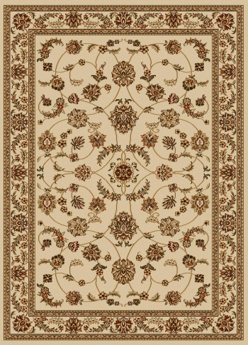 1596-1343-ivory Como Rectangular Ivory Traditional Italy Area Rug, 9 Ft. 10 In. W X 12 Ft. 10 In. H