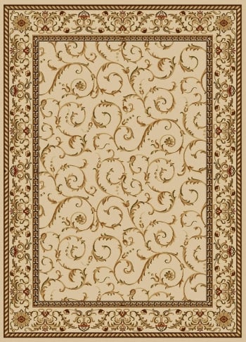 1599-1543-ivory Como Rectangular Ivory Transitional Italy Area Rug, 9 Ft. 10 In. W X 12 Ft. 10 In. H