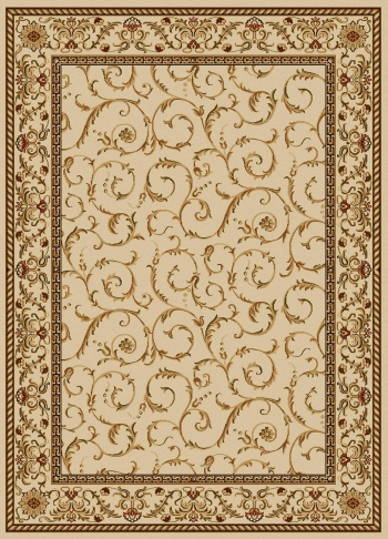1599-1543-ivory Como Rectangular Ivory Transitional Italy Area Rug, 9 Ft. 10 In. W X 12 Ft. 10 In. H