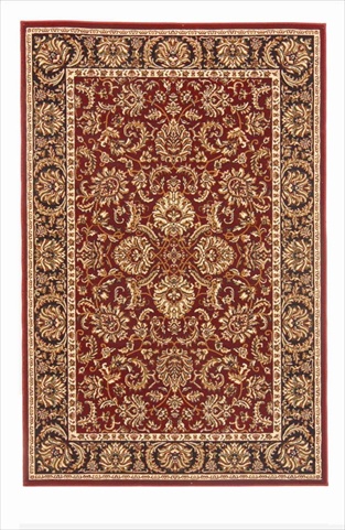 1305-1135-burgundy Noble Rectangular Burgundy Traditional Italy Area Rug, 9 Ft. 10 In. W X 12 Ft. 10 In. H