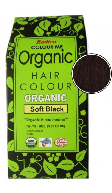 Colour Me Organic Hair Color - Soft Black