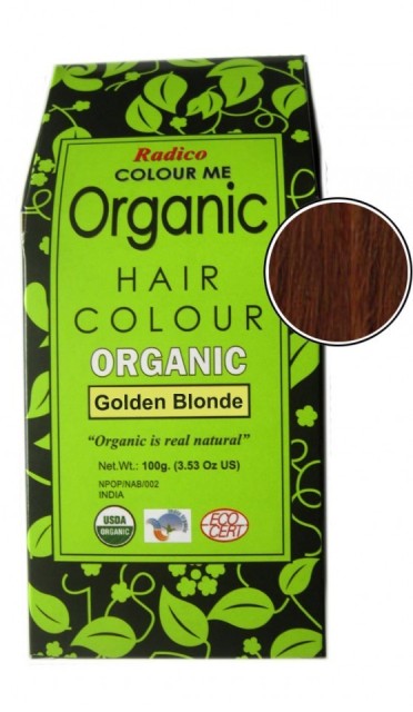 Colour Me Organic Hair Color - Golden Blonde