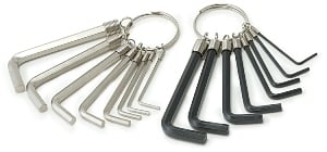 UPC 802090127267 product image for Titan 12726 16 Pieces SAE-Metric Hexagonal Key Set Pack Of 12 | upcitemdb.com