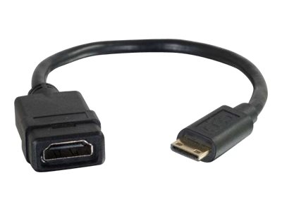 11542361 C2G HDMI Mini To HDMI Adapter Converter Dongle Video & Audio Adapter - 8 in.