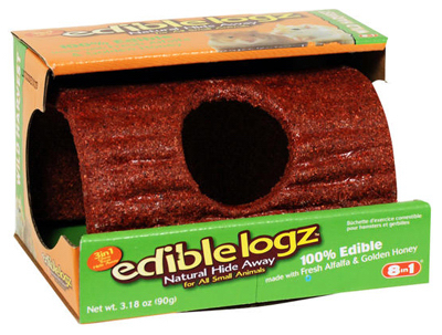 P-e12209 Small Bird Chewable Log - Pack Of 2