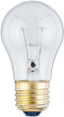 04001 3.5 X 2 In. 40w 120v Clear Appliance Light Bulb, Pack Of 6