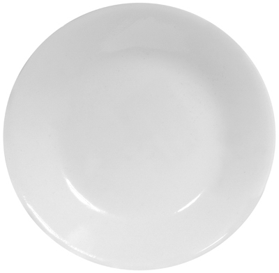 1105553 4.75 In. White Dipping Plate Mini Dish - Pack Of 6