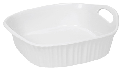 1107026 8 X 8 In. French White Iii Square Baker Dish - Pack Of 2