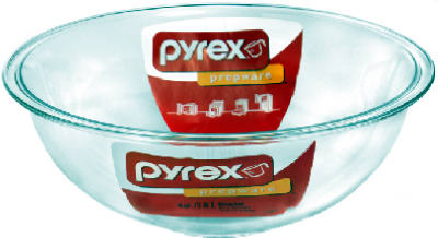 6001043 4 Qt Clear Mixing Bowl - Pack Of 4