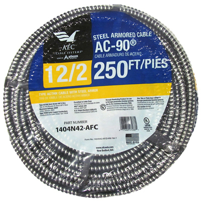 1404n42-afc 250 Ft. 12-2 Act Armored Cable