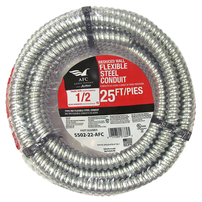 5502-22-afc 0.5 In. X 25 Ft. Reduced Wall Steel Conduit