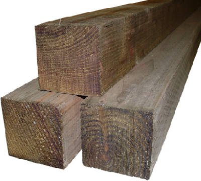 104x4-ws096ct 4 In. X 4 In. X 8 Ft. Treated Southern Pine Post