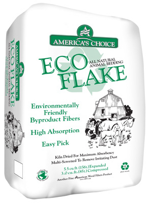 5.5 Eco Flake 3.0 Cu. Ft. Compressed 5.5 Cu. Ft. Expanded Screened Pine Shavings Bedding