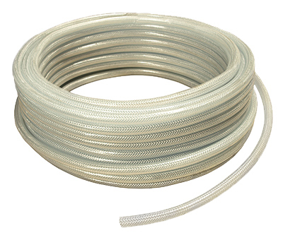 15010985 0.5 In. X 0.12 In. Wall Thickness X 100 Ft. Clear Reinforced Vinyl Tubing