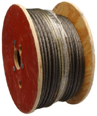 Apex Tools Group 7008327 0.38 In. X 250 Ft. Fiber Core Steel Wire Rope