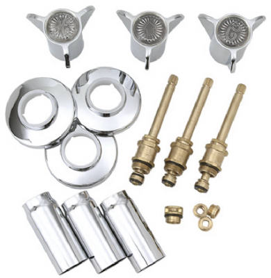 Brass Craft Sk0305 8.87 X 7.87 In. Chrome Tub & Shower Faucet Rebuilt Kit