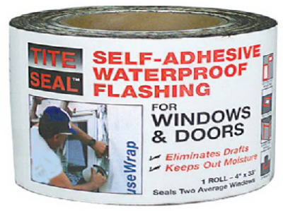Ts4100 4 In. X 100 Ft. Tite Seal Self-adhesive Waterproof Flashing