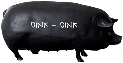 UPC 807472863146 product image for Creative Co Op DA2728TV Terracotta Painted Chalkboard Pig | upcitemdb.com