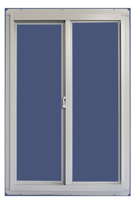70w 3030 3 X 3 Ft. Aluminum Horizontal Slider Window, White