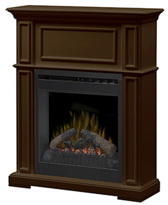 Dfp20l-1331bn Classic Design Fireplace, Brown