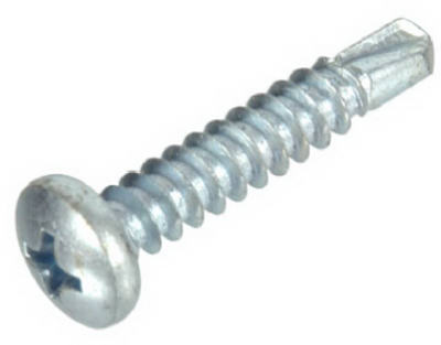 560284 100 Pack Pan Head Phillips Drill Screw - 10-16 X 0.5 In.