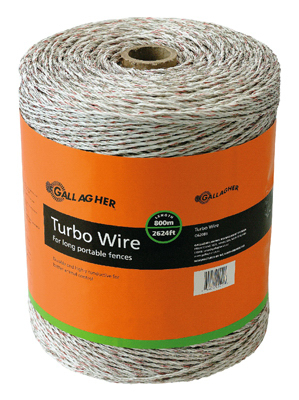 G62089 0.63 X 2624 Ft. Ultra White Turbo Wire